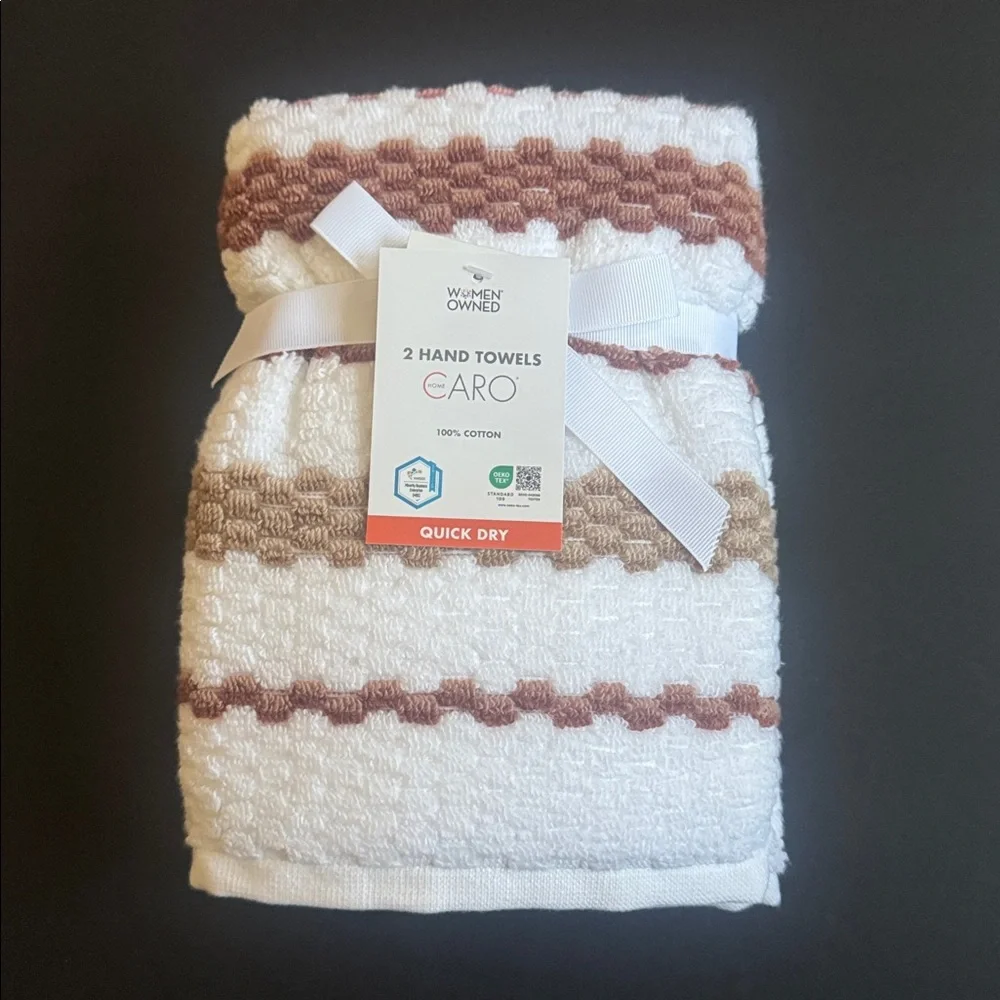 💥8pc CARO HOME Quick Dry 100% Cotton Bath Towel Set - FALLKIRK